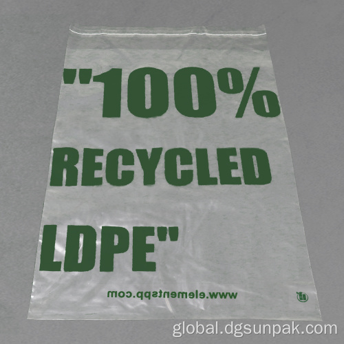 100% grs HDPE LDPE PP PE recycled polybags